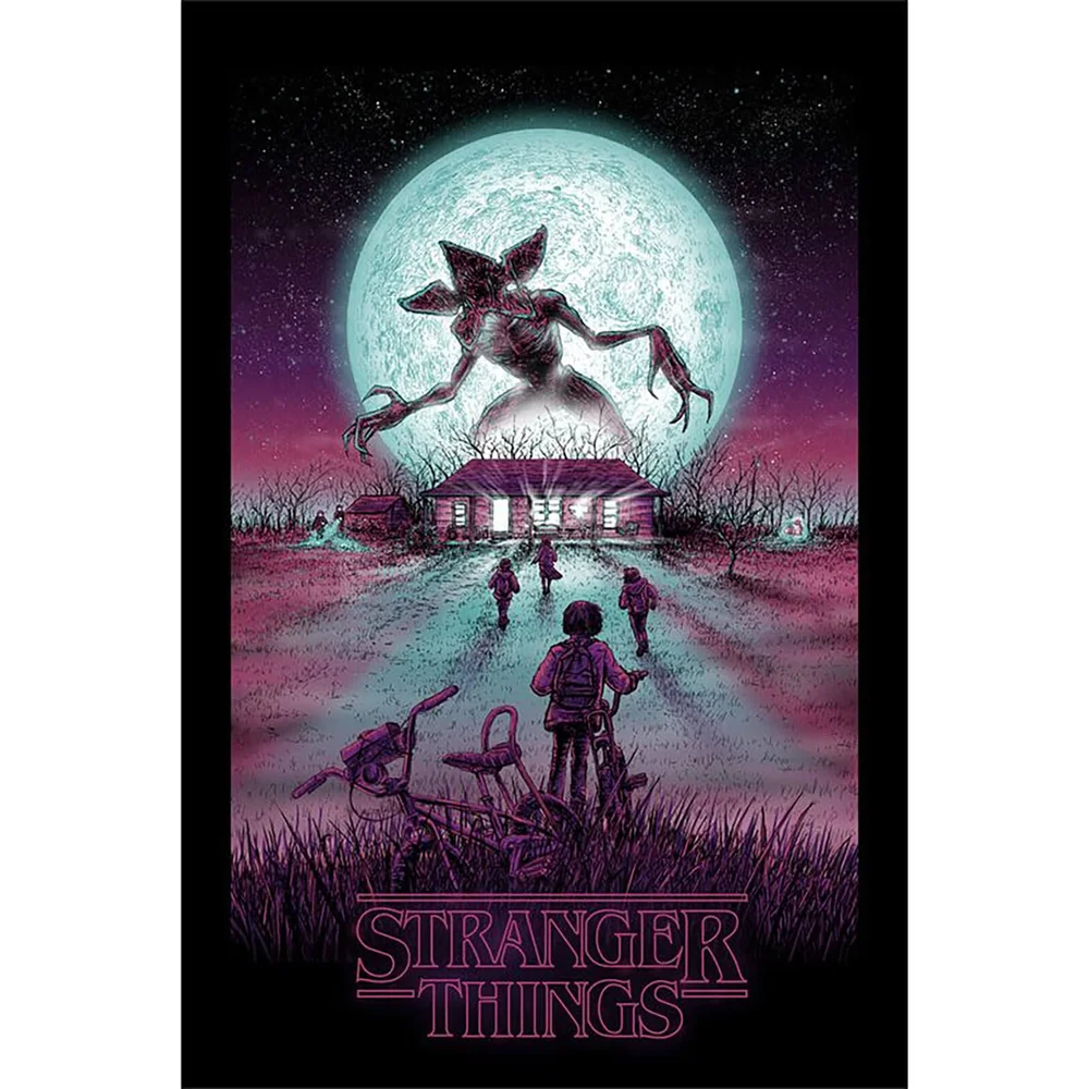 Netflix's Stranger Things "Demogorgon" Giclee Print Afbeelding 1