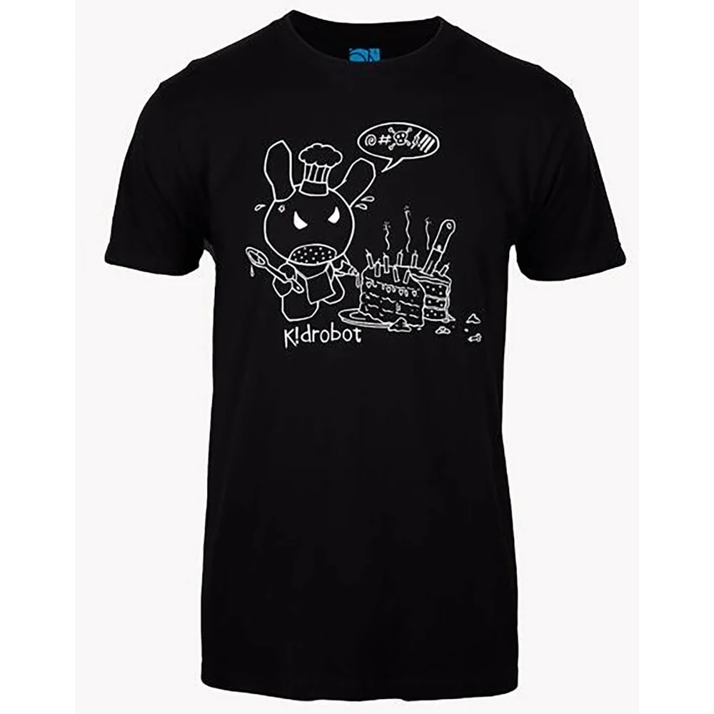 Kidrobot Frank Kozik 10th Anniversary Men's T-Shirt - Black - S Afbeelding 1