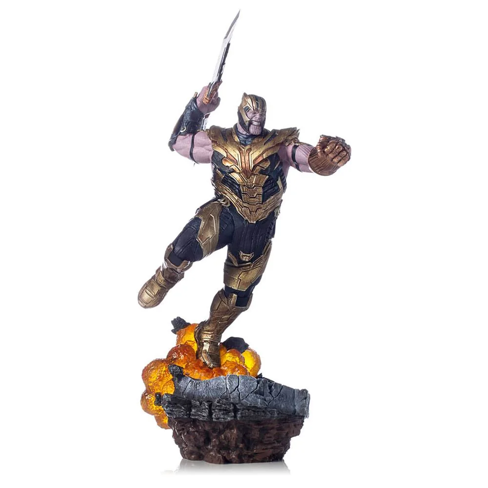 Iron Studios Avengers Endgame BDS Art Scale Statue 1/10 Thanos Deluxe Version 36 cm Afbeelding 1