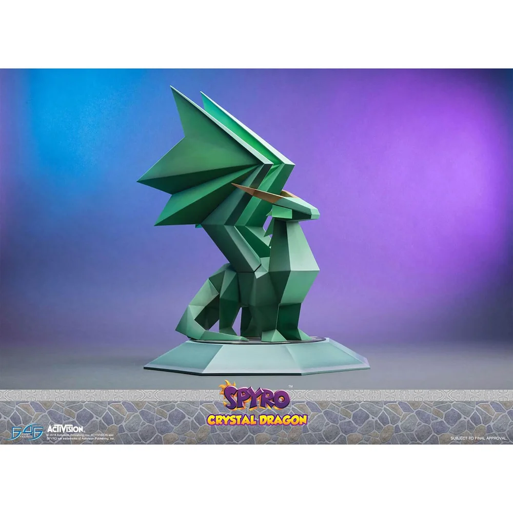 First 4 Figures Spyro de Draak Beeldje Kristallen Draak 56 cm Afbeelding 1