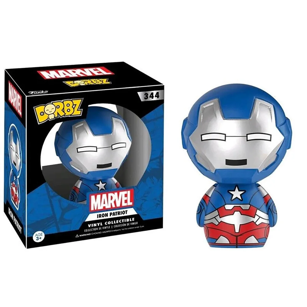 Funko Dorbz Marvel Iron Patriot Afbeelding 1