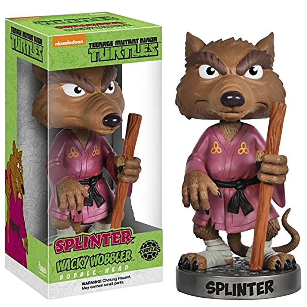 Funko Wacky Wobbler Teenage Mutant Ninja Turtles Splinter Afbeelding 1