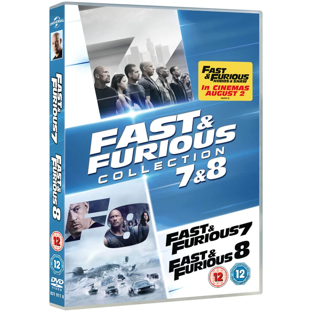 Fast & Furious 7 & 8 Collection Afbeelding 1