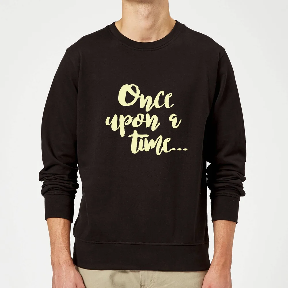 Once Upon A Time Sweatshirt - Black - S - Zwart Afbeelding 1