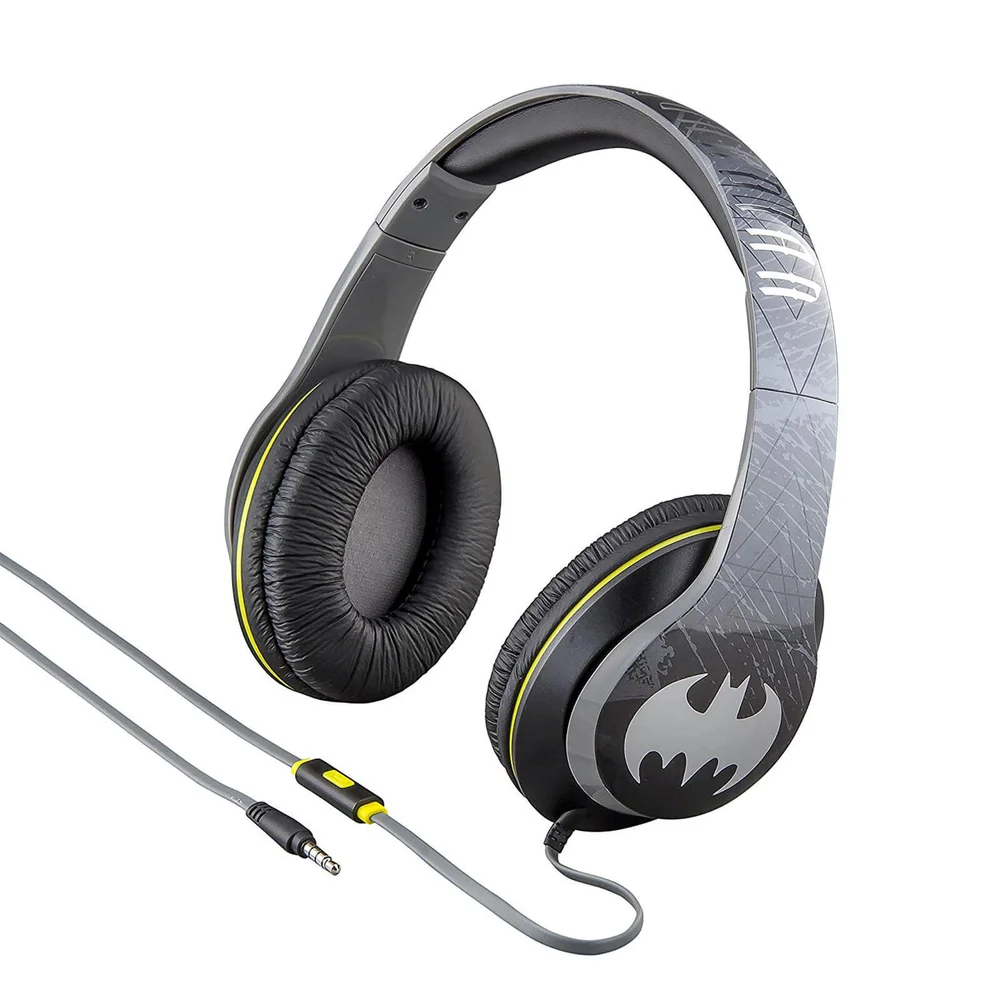 DC Comics Batman Kids' On-Ear Headphones Afbeelding 1