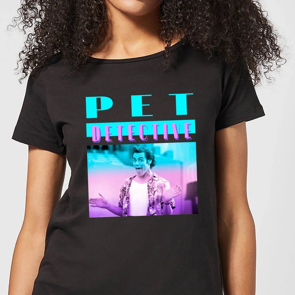 Ace Ventura Neon Women's T-Shirt - Black - 3XL Afbeelding 1