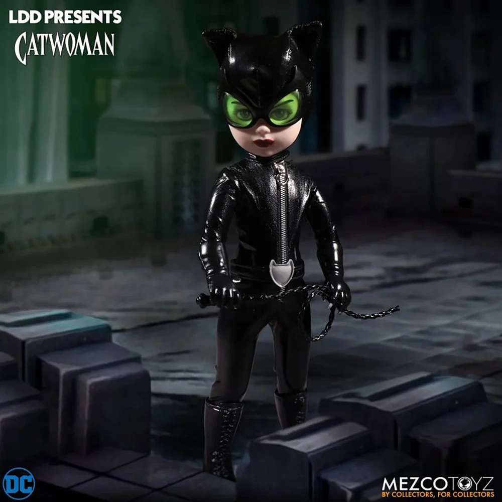 Mezco Living Dead Dolls DC Universe Catwoman Afbeelding 1