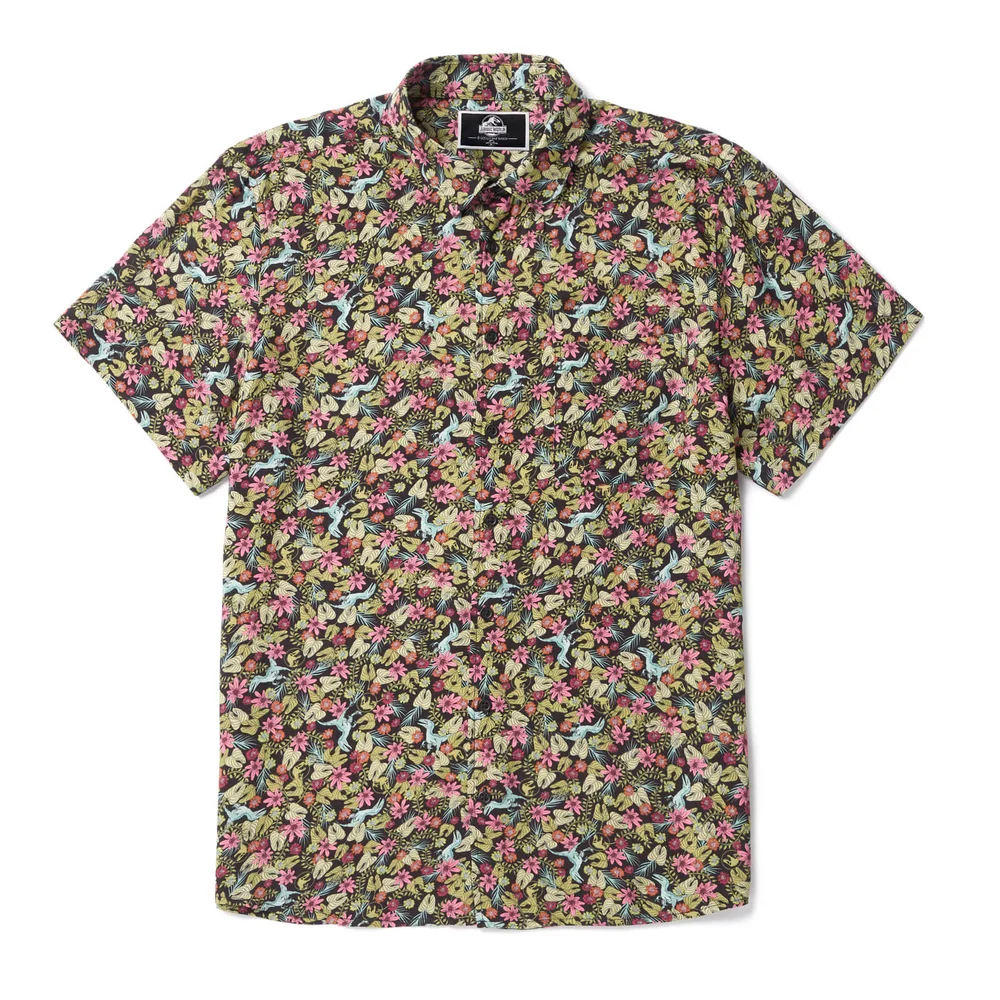 Jurassic Park Floral overhemd - S Afbeelding 1