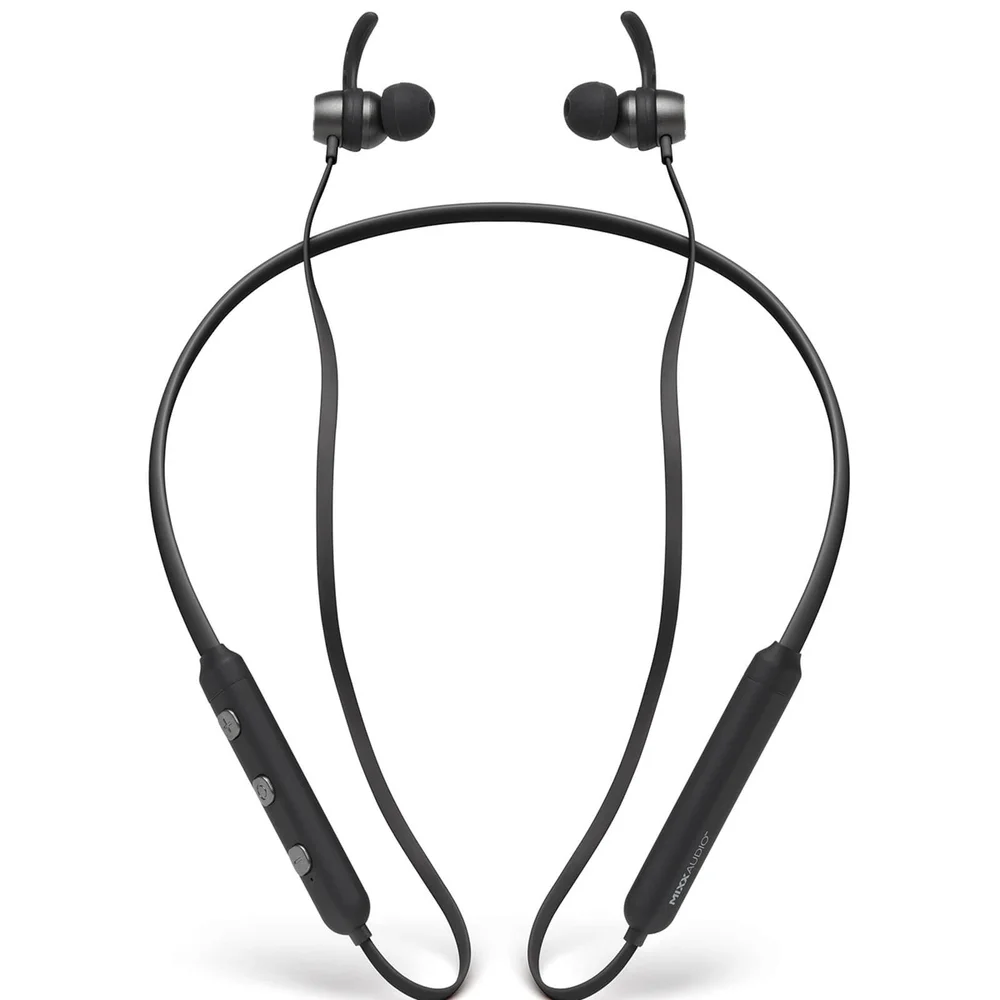 Mixx UltraFit Wireless Neckband Headphones - Midnight Black Afbeelding 1
