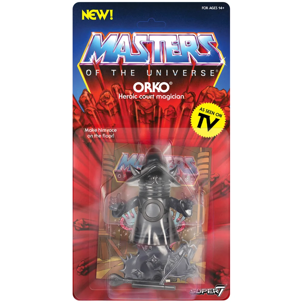 Super 7 Masters of the Universe Vintage Figure Wave 4 (Orko Shadow) Afbeelding 1