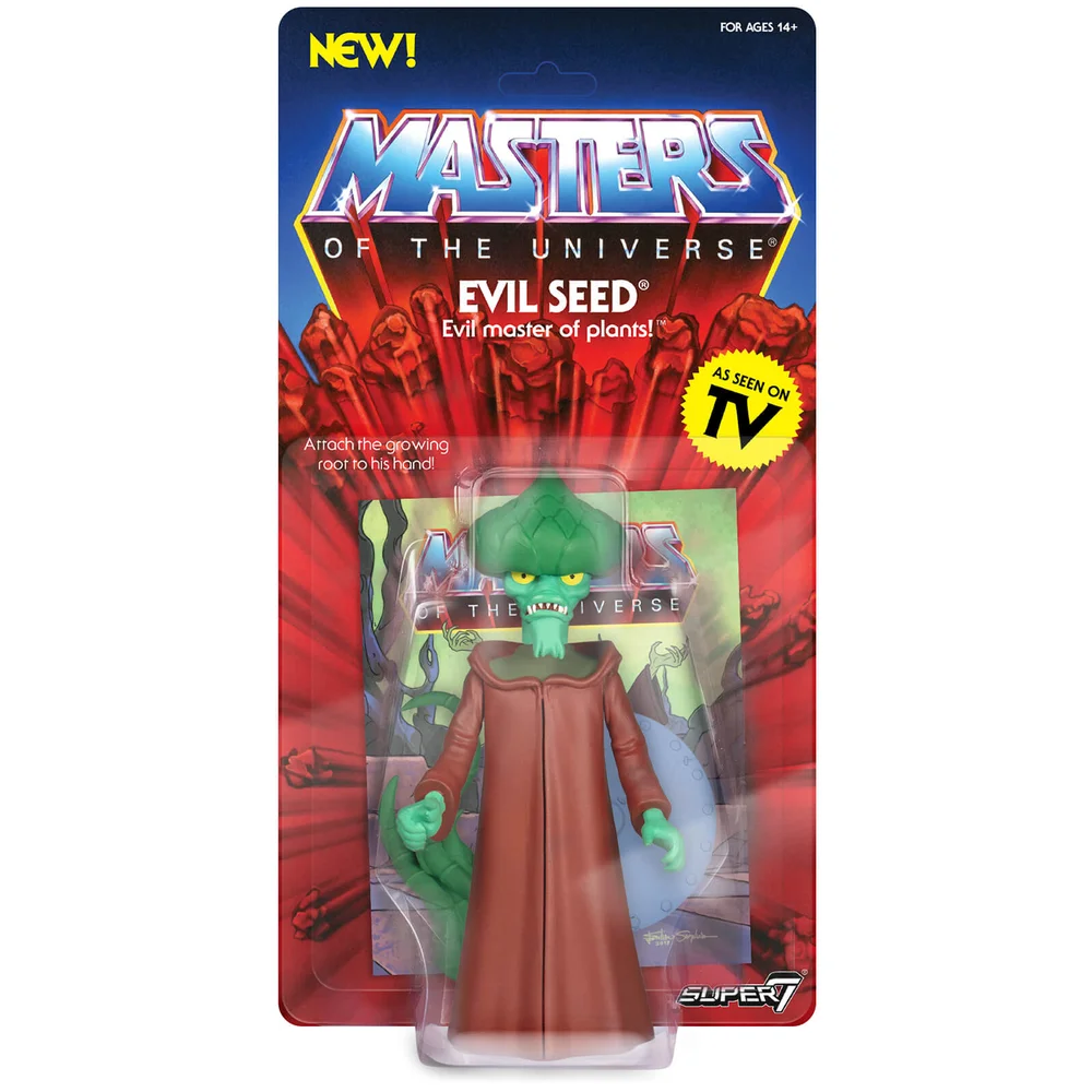 Super 7 Masters of the Universe Vintage Figure Wave 4 (Evil Seed) Afbeelding 1