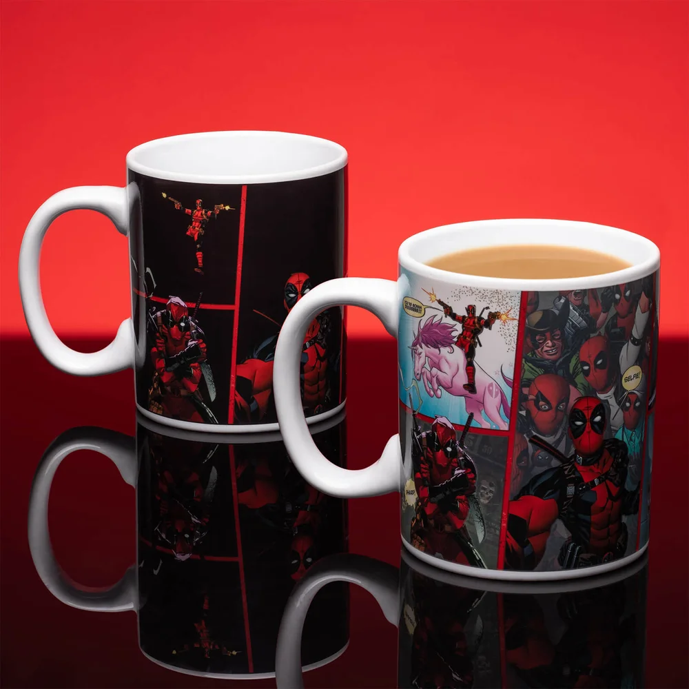 Marvel Deadpool Heat Change Mug Afbeelding 1