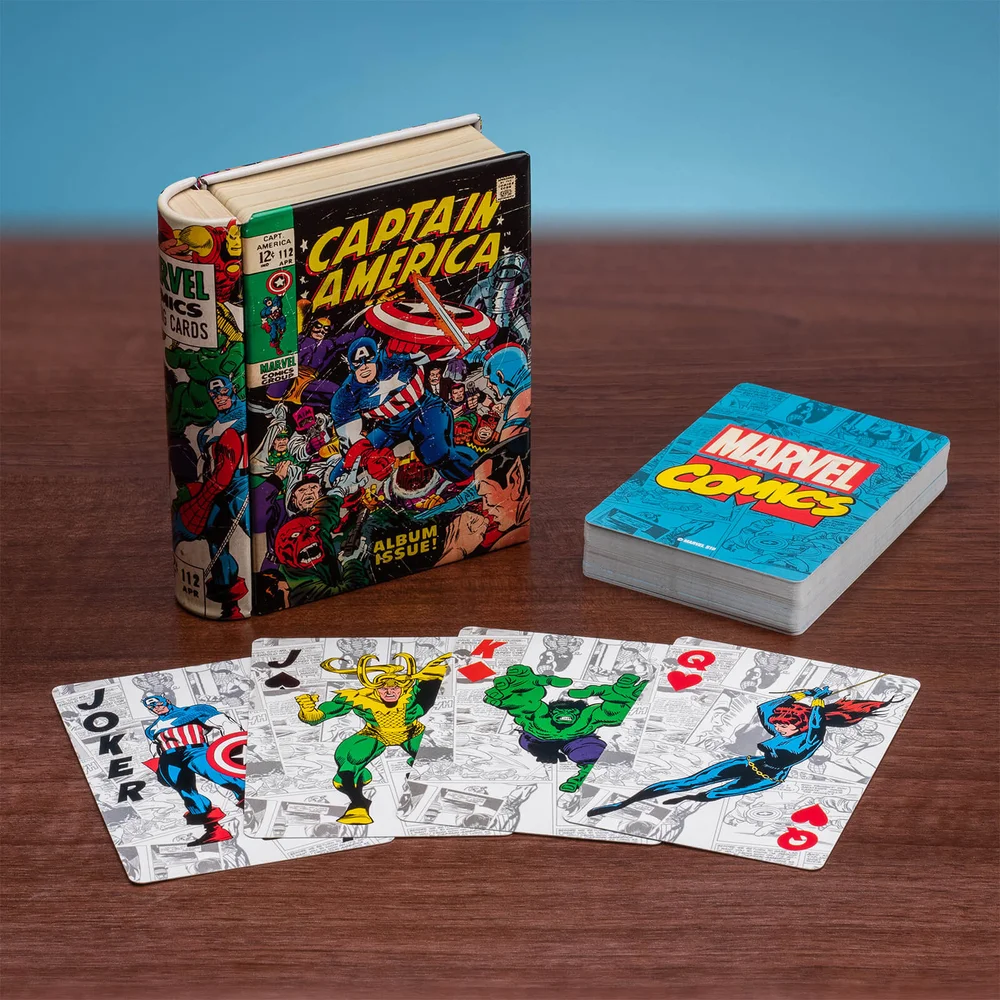 Marvel Comic Book speelkaarten Afbeelding 1