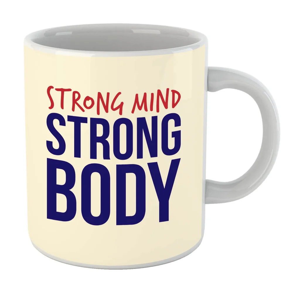 Strong Mind Strong Body Mug Afbeelding 1