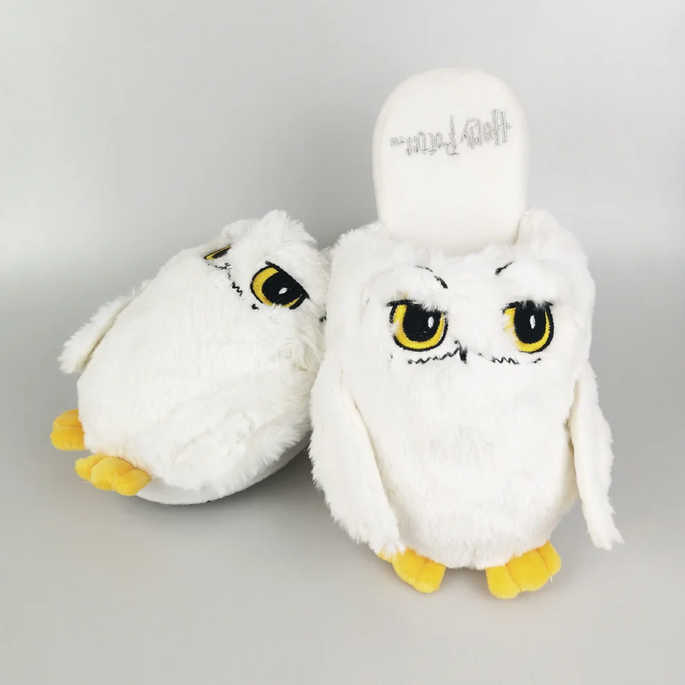 Harry Potter vrouwenpantoffels Hedwig - wit - UK 5-7 Afbeelding 1