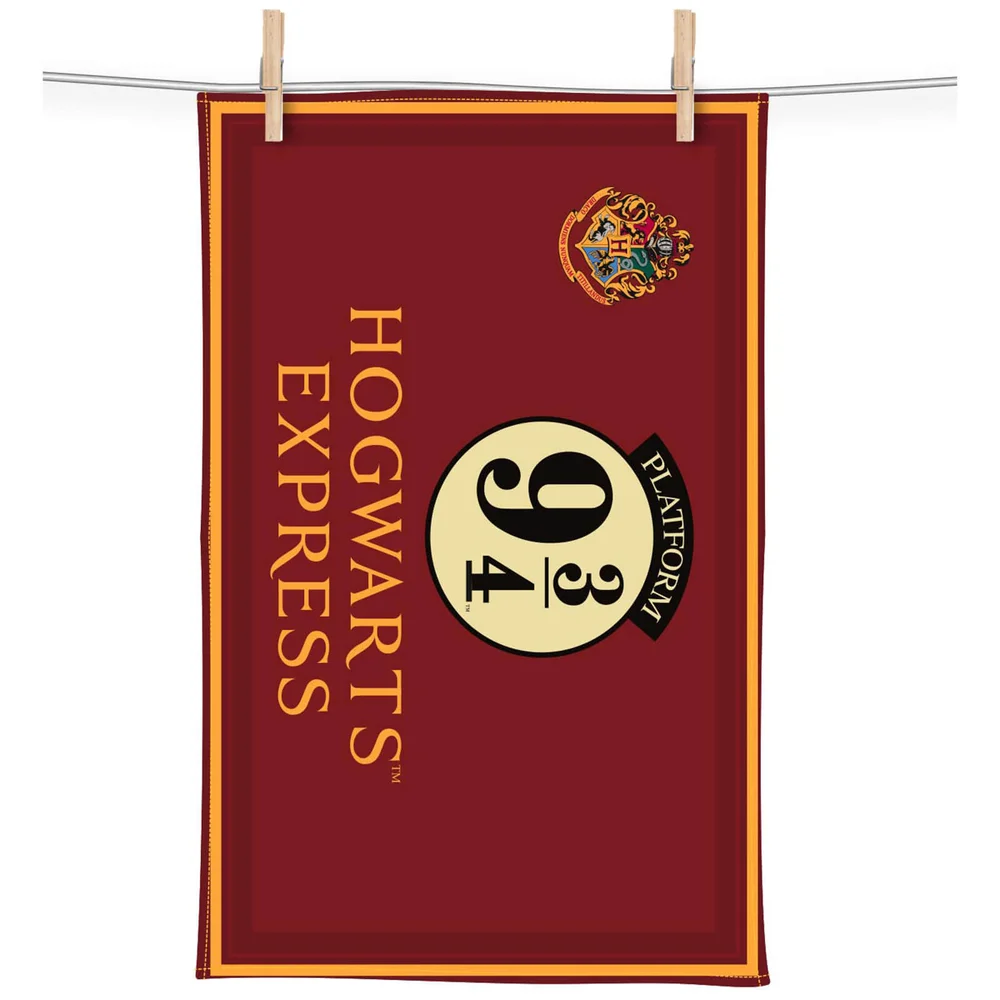 Harry Potter 9 3/4 Tea Towel Afbeelding 1