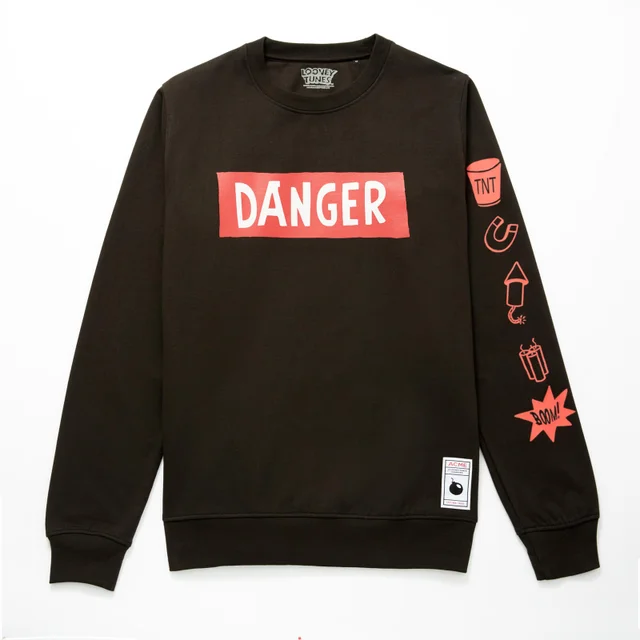 Looney Tunes ACME Danger trui - Zwart