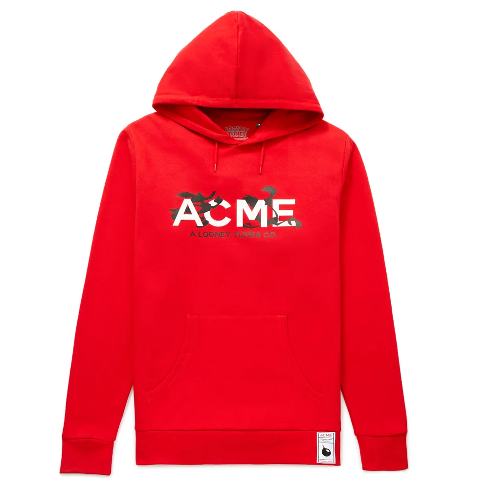 Looney Tunes ACME Achtervolging hoodie - Rood - S Afbeelding 1