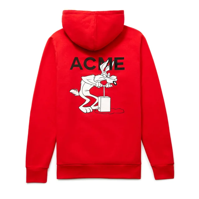 Looney Tunes ACME Wile E. Coyote TNT hoodie - Rood