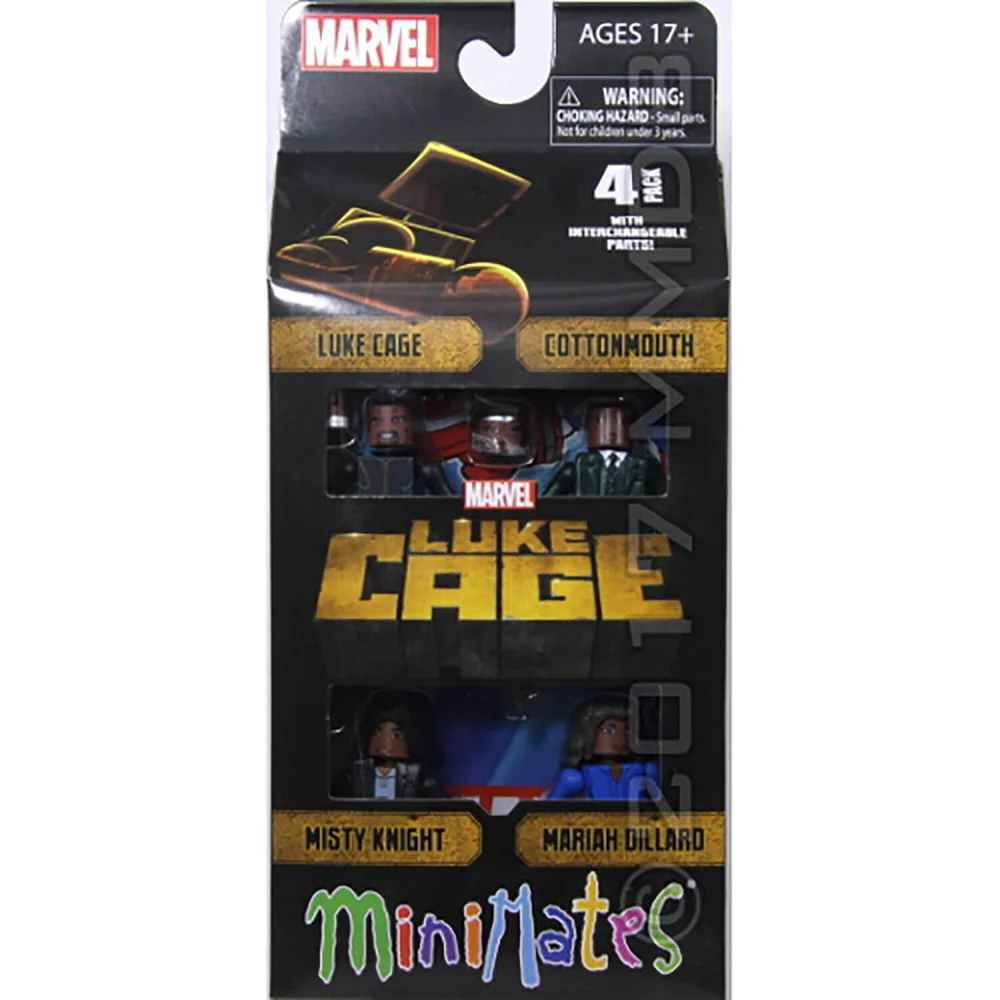 Minimates Marvel Defenders Netflix Luke Cage figuur boxset Afbeelding 1