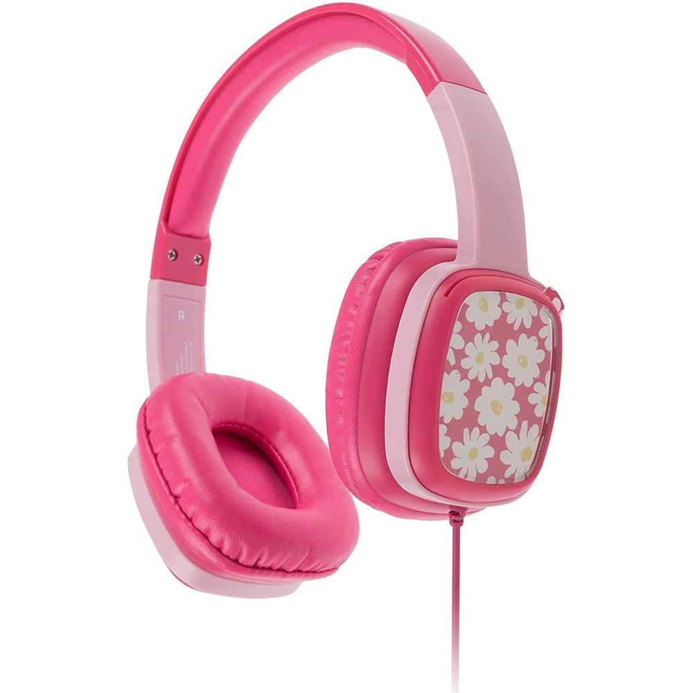 Kitsound Mini Movers Children's Headphones - Pink Afbeelding 1