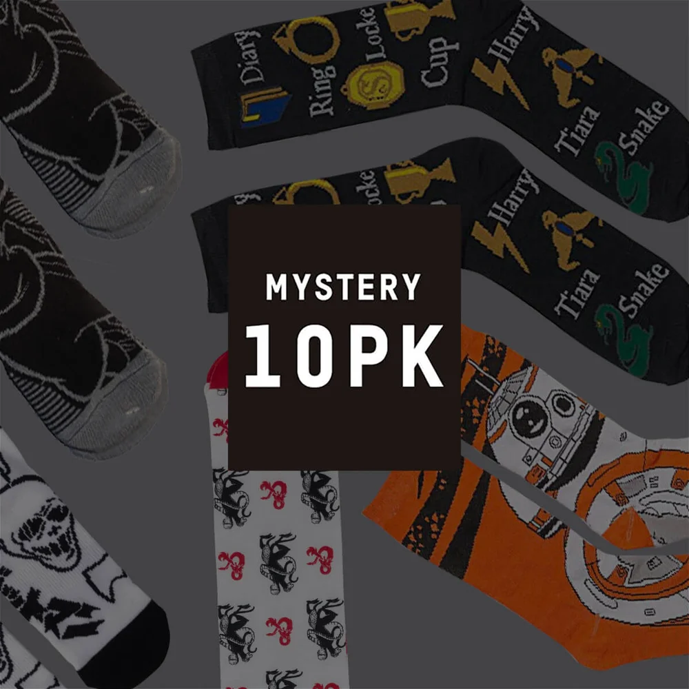 Mystery Geek Sokken (10-pack) Afbeelding 1