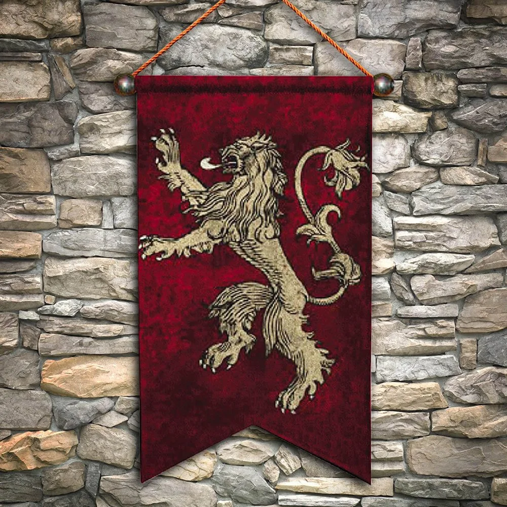 Game of Thrones Lannister Wall Tapestry Afbeelding 1