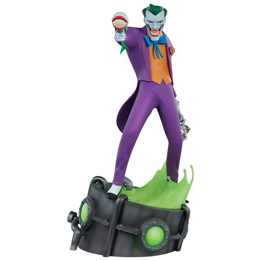 Sideshow Collectibles The Joker - 17" Animated Series Collection Statue Afbeelding 1
