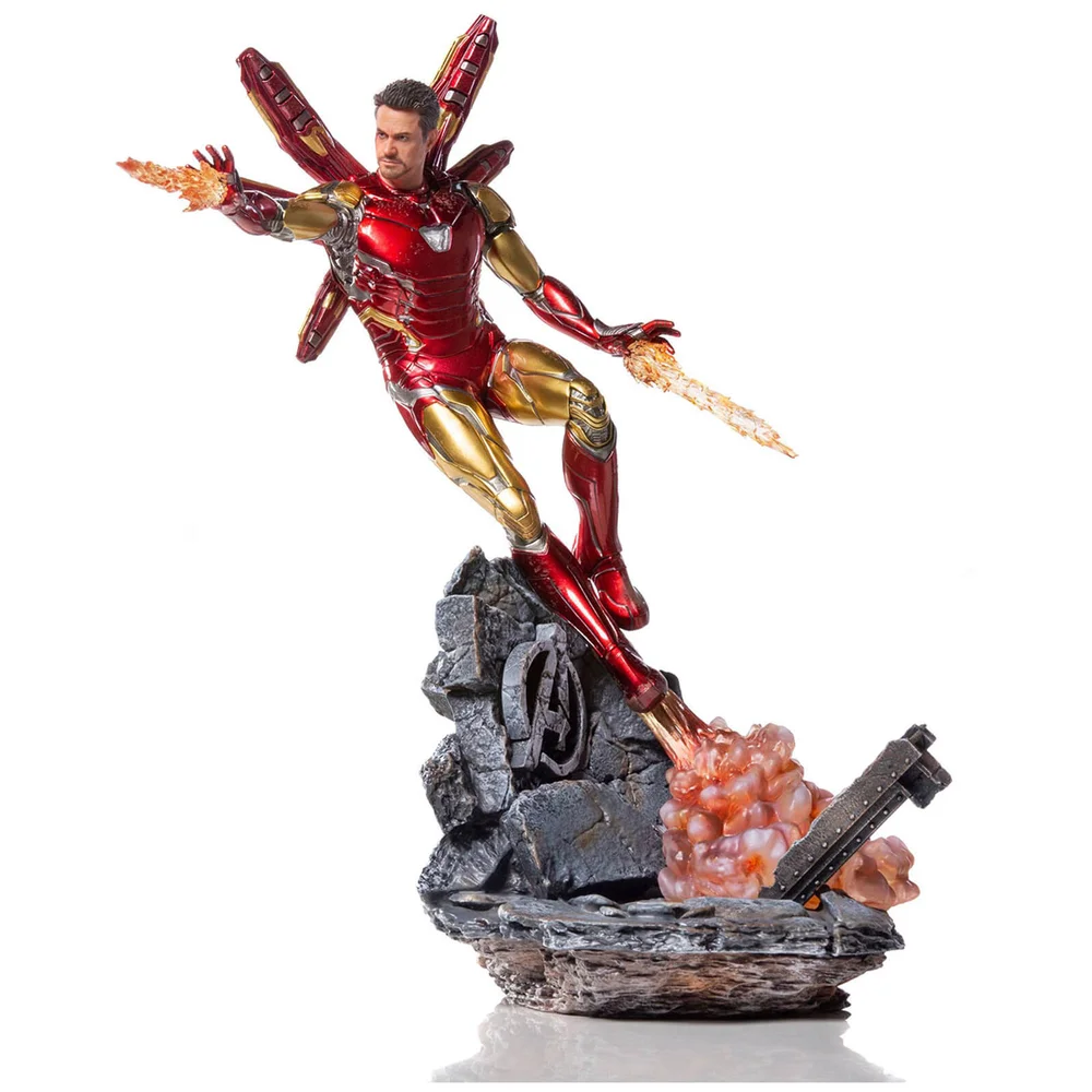 Iron Studios Avengers Endgame BDS Art Scale Beeldje 1/10 Iron Man Mark LXXXV Deluxe Versie 29 cm Afbeelding 1