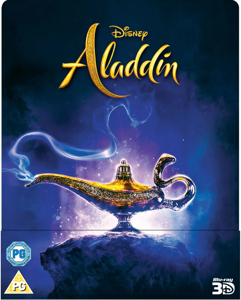 Aladdin 3D (inclusief 2D Blu-Ray) - Zavvi exclusief Steelbook Afbeelding 1