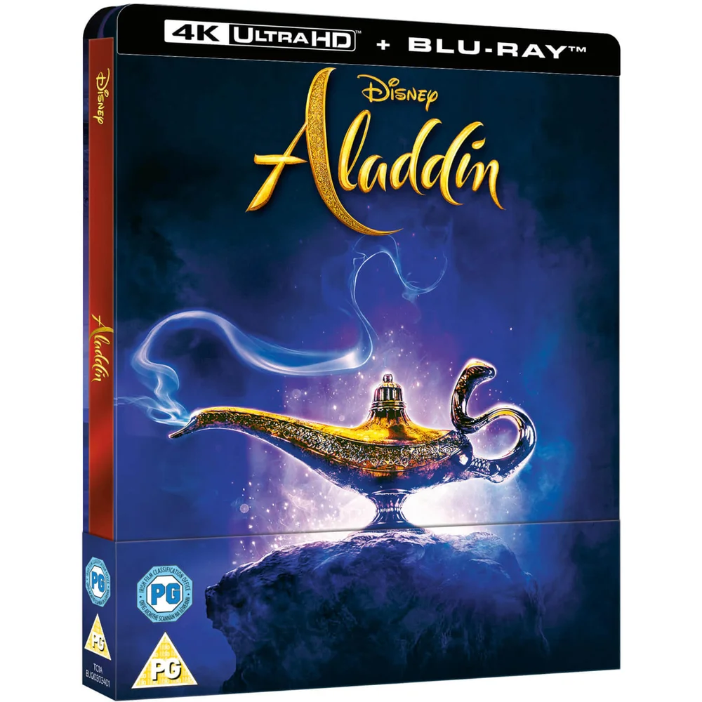 Aladdin 4K Ultra HD (Includes 2D Blu-Ray) - Zavvi Exclusive Steelbook Afbeelding 1