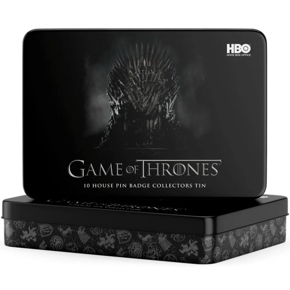 Game of Thrones 10-Pack Pin Badges Houses & Logo Afbeelding 1