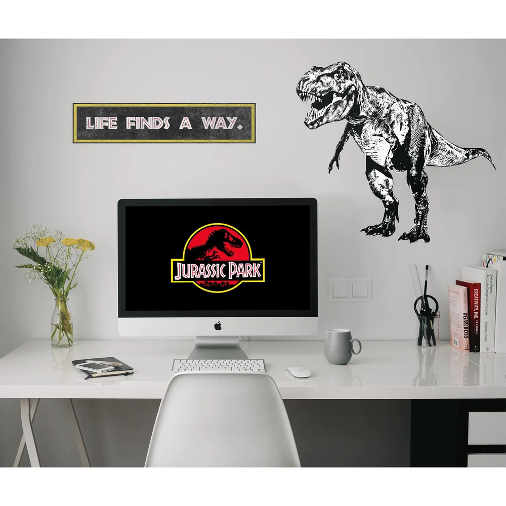 Jurassic Park muurstickers Afbeelding 1