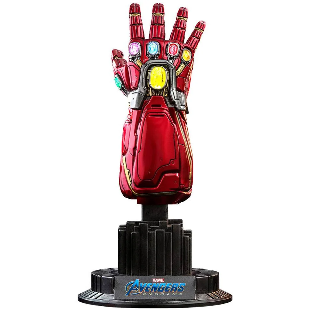 Hot Toys Avengers: Endgame Replica 1/4 Nano Gauntlet Movie Promo Edition 19 cm Afbeelding 1