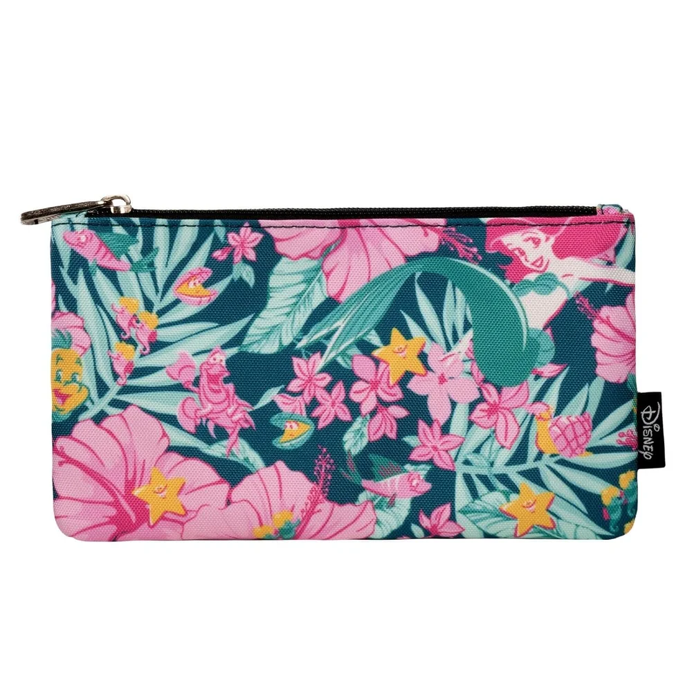 Loungefly Disney Ariel Hibiscus Zippered Pouch Afbeelding 1