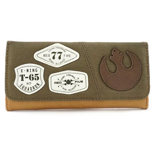 Loungefly Star Wars Rebel X-Wing Squadron Wallet Afbeelding 1