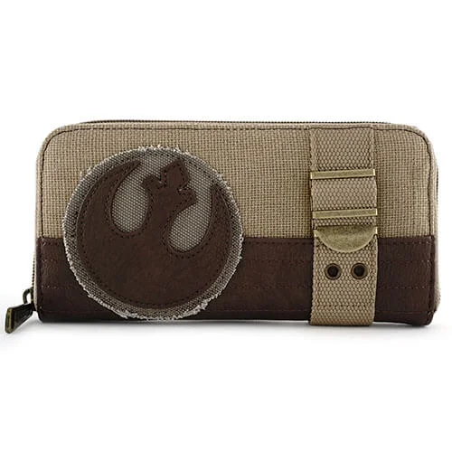 Loungefly Star Wars Rebel Canvas Wallet Afbeelding 1