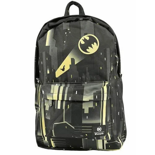 Loungefly DC Comics Dc Batman Batsignal Nylon Backpack Afbeelding 1