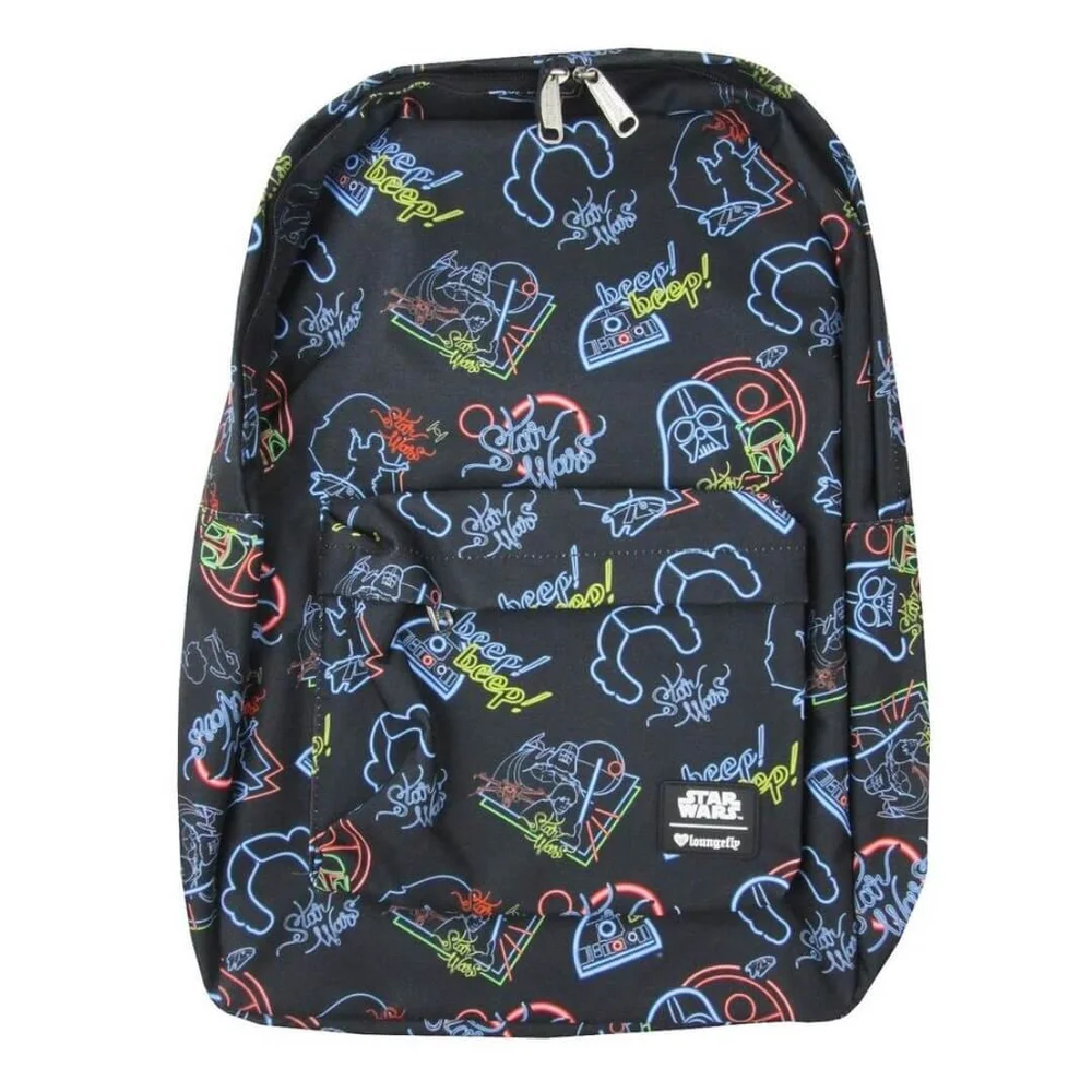 Loungefly Star Wars Neon Print Nylon Backpack Afbeelding 1