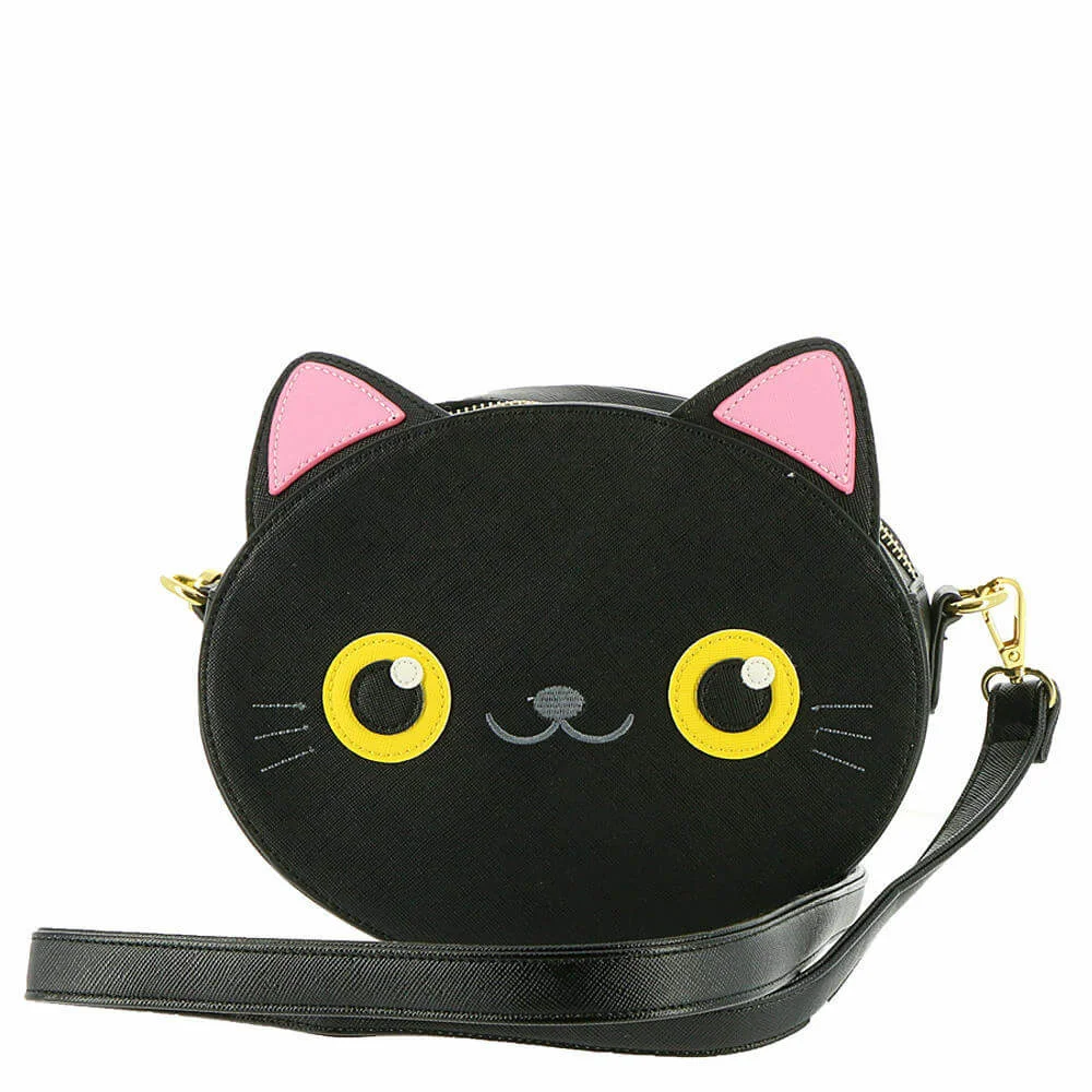 Loungefly Cat Face Crossbody Bag Afbeelding 1