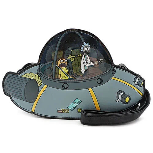 Loungefly Rick & Morty Spaceship Crossbody Bag Afbeelding 1