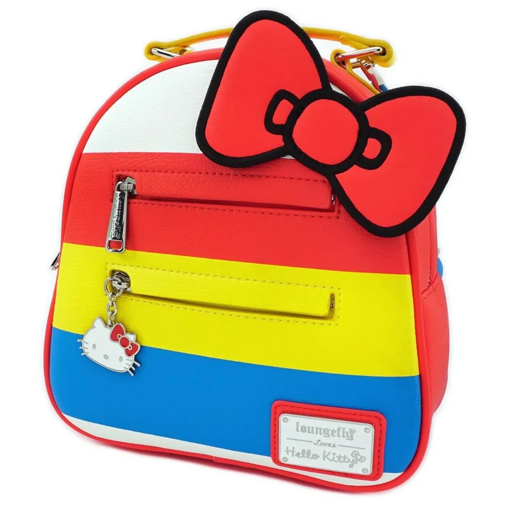 Loungefly Sanrio Hello Kitty Strepen Mini Rugzak Afbeelding 1