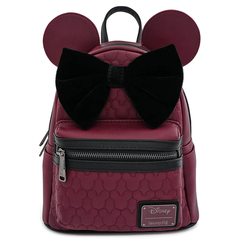 Loungefly Disney Minnie Mouse Kunstleren Mini-rugzak Afbeelding 1