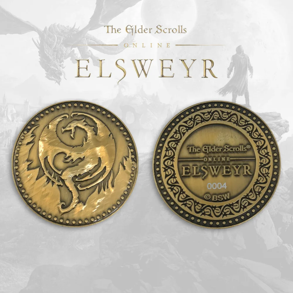 Elder Scrolls "Elsweyr" Collector's Limited Edition Munt: Zilver Variant Afbeelding 1