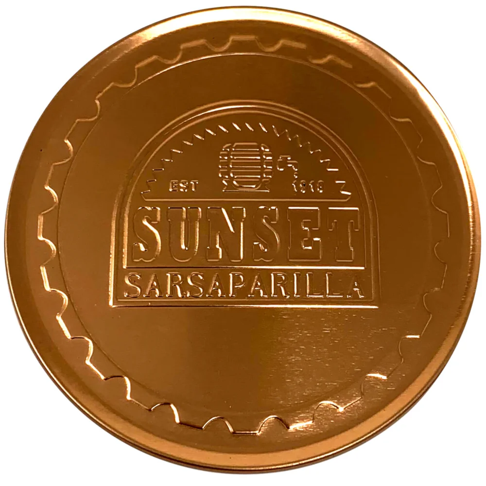 Fallout Sunset Sarsaparilla metalen onderzetters Afbeelding 1