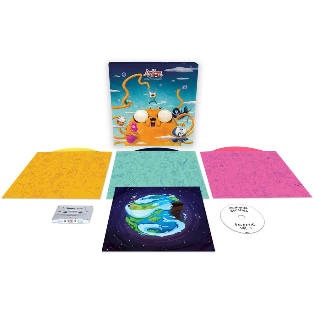 Mondo - ADVENTURE TIME - The Complete Series Soundtrack LP Box Set Afbeelding 1