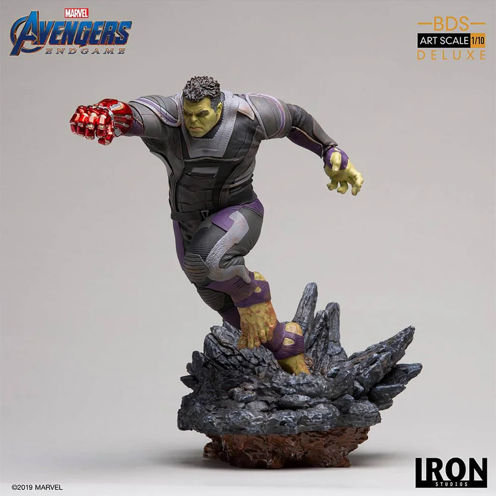 Iron Studios Avengers: Endgame BDS Art Scale Statue 1/10 Hulk Deluxe 22cm Afbeelding 1