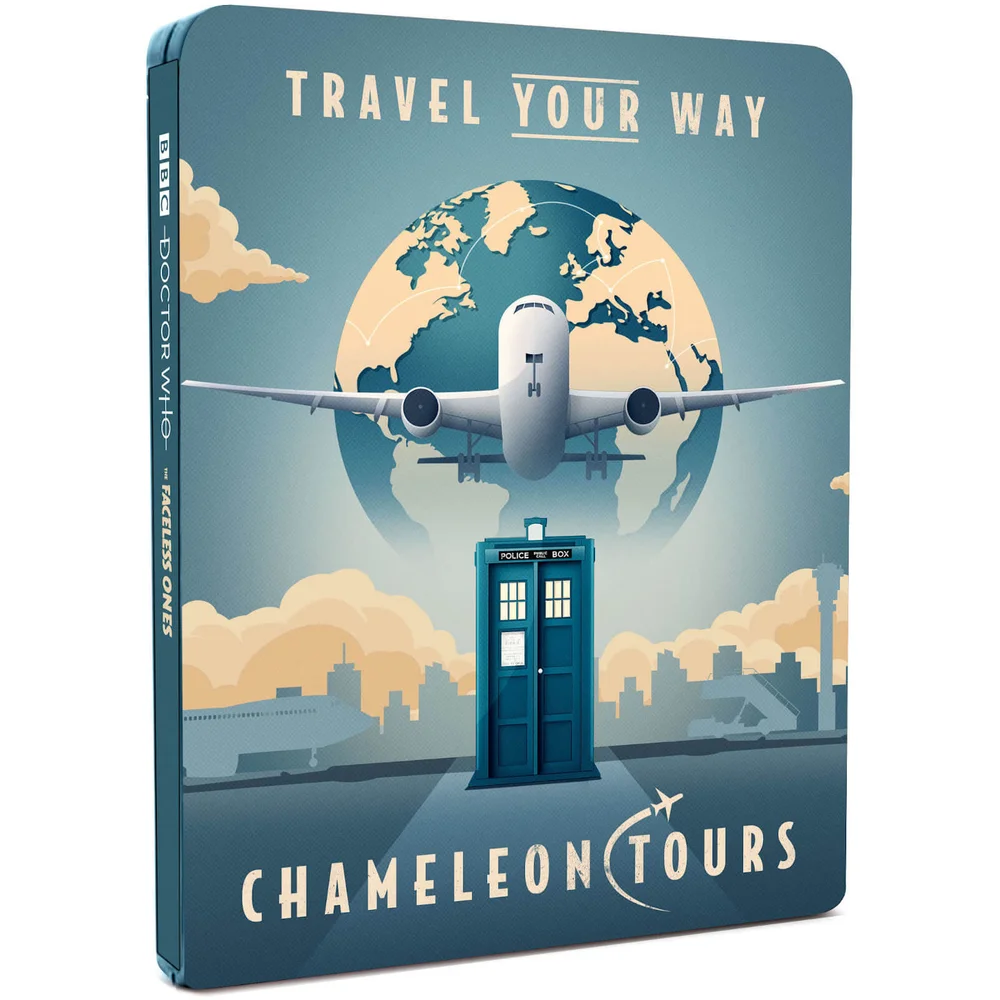 Doctor Who The Faceless Ones Limited Edition Steelbook Afbeelding 1