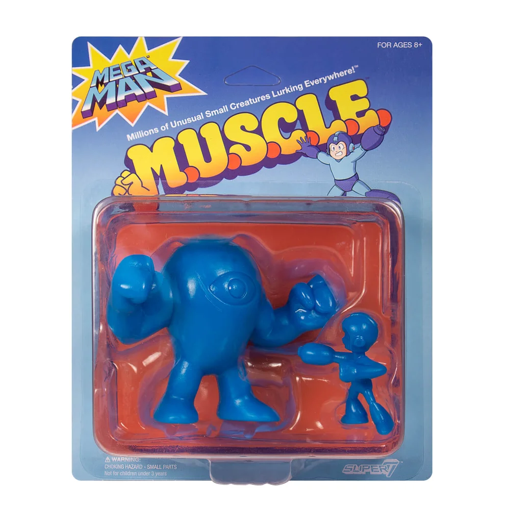 Super7 Mega Man Devil en Mega Man Blue M.U.S.C.L.E. Figures - Zavvi exclusief (2-pack) Afbeelding 1