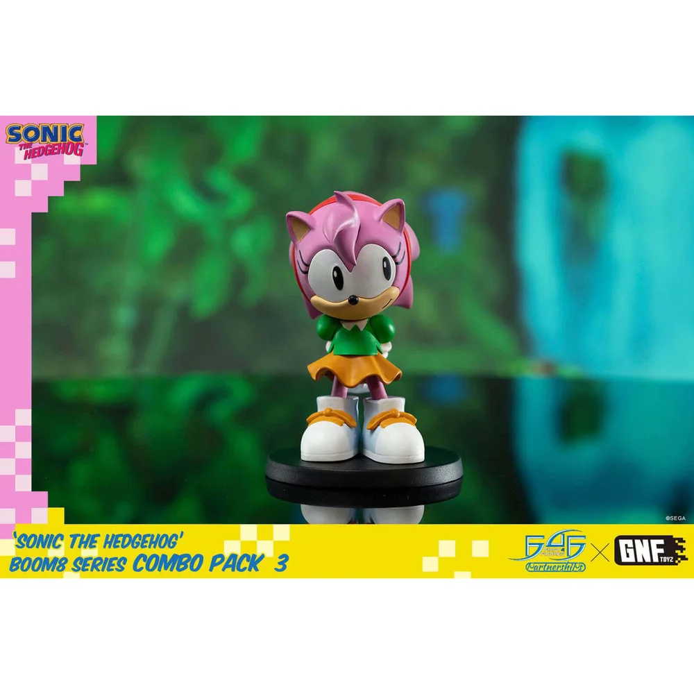 First 4 Figures Sonic the Hedgehog BOOM8 Series PVC Figure Vol. 05 Amy (8cm) Afbeelding 1